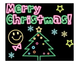 Neon sign message(Animation) sticker #14252175