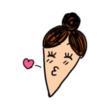 working woman in the stressful society sticker #14252523