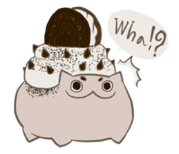 Meawbin : Cookie & Cream Muffin sticker #14252558