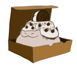Meawbin : Cookie & Cream Muffin sticker #14252571