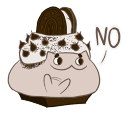 Meawbin : Cookie & Cream Muffin sticker #14252574