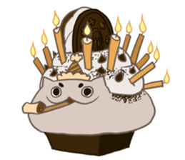 Meawbin : Cookie & Cream Muffin sticker #14252575