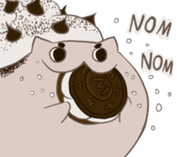 Meawbin : Cookie & Cream Muffin sticker #14252595