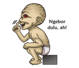 Indonesia Ghost sticker #14252931