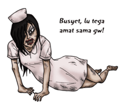 Indonesia Ghost sticker #14252933