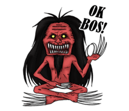 Indonesia Ghost sticker #14252935