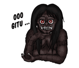 Indonesia Ghost sticker #14252939