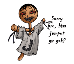 Indonesia Ghost sticker #14252941
