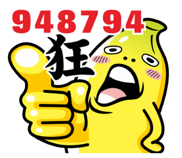 Banana Life 0 sticker #14252954