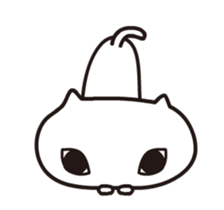 A weird cat with funny moves sticker #14252985