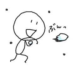 rakugaki~winter ver~ feat.KAO-KUN sticker #14253438