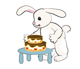 Bunny Rabbit sticker #14253465