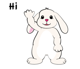 Bunny Rabbit sticker #14253468