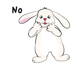 Bunny Rabbit sticker #14253477