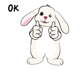Bunny Rabbit sticker #14253478