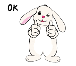 Bunny Rabbit sticker #14253478