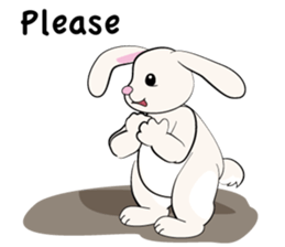 Bunny Rabbit sticker #14253479