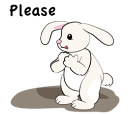 Bunny Rabbit sticker #14253479