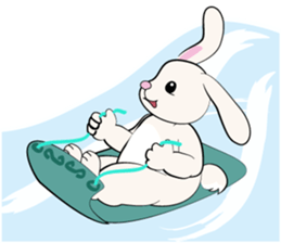 Bunny Rabbit sticker #14253484