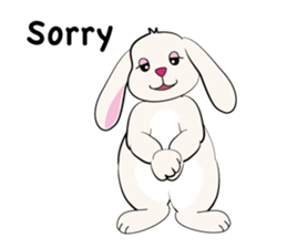 Bunny Rabbit sticker #14253487