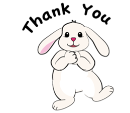 Bunny Rabbit sticker #14253489