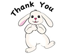 Bunny Rabbit sticker #14253489