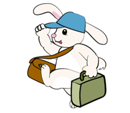 Bunny Rabbit sticker #14253491