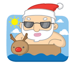 Santa and Friends sticker #14253576