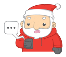 Santa and Friends sticker #14253581