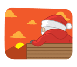 Santa and Friends sticker #14253589