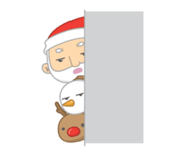 Santa and Friends sticker #14253590