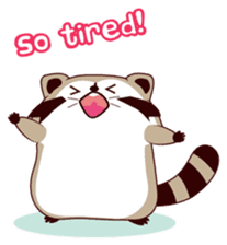 North American Raccoon (V2) sticker #14255421