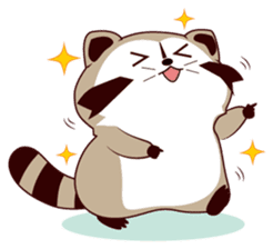North American Raccoon (V2) sticker #14255427