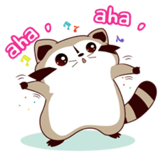 North American Raccoon (V2) sticker #14255429