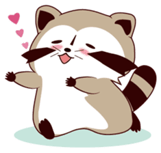 North American Raccoon (V2) sticker #14255439