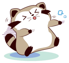 North American Raccoon (V2) sticker #14255440