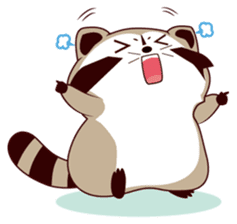 North American Raccoon (V2) sticker #14255441