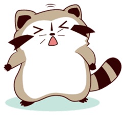North American Raccoon (V2) sticker #14255442