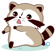 North American Raccoon (V2) sticker #14255445