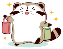 North American Raccoon (V2) sticker #14255447