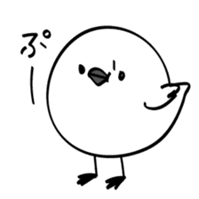 Happy Holidays with Long-tailed bushtit! sticker #14255750