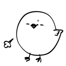 Happy Holidays with Long-tailed bushtit! sticker #14255754