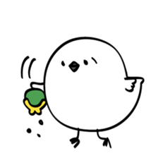 Happy Holidays with Long-tailed bushtit! sticker #14255765