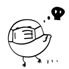 Happy Holidays with Long-tailed bushtit! sticker #14255774