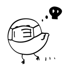 Happy Holidays with Long-tailed bushtit! sticker #14255774