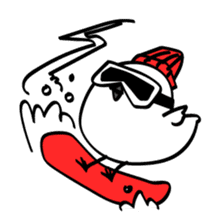 Happy Holidays with Long-tailed bushtit! sticker #14255778