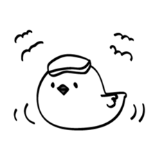 Happy Holidays with Long-tailed bushtit! sticker #14255780