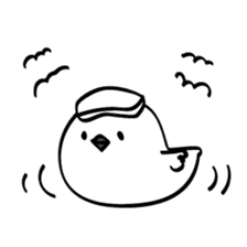 Happy Holidays with Long-tailed bushtit! sticker #14255780