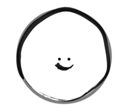 Face in symbols sticker #14255783