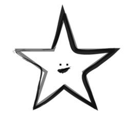 Face in symbols sticker #14255786